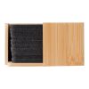 RPET-Filz-Untersetzer-Set Lawrence Grau