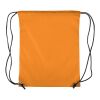210D Polyester Kordelzug Rucksack Isolde Orange