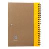 Notizbuch aus recyceltem Papier Stella Gelb