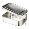 Edelstahl-Lunchbox Kasen Silber
