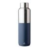 Recycelte doppelwandige Trinkflasche aus Edelstahl (600 ml) Esen Weiß
