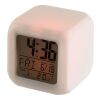 Wecker 'Icecube' in Würfel-Form Weiß | ohne Werbeanbringung | Nicht verfügbar | Nicht verfügbar