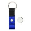Schlüsselanhänger aus Metall Blau | ohne Werbeanbringung | Nicht verfügbar | Nicht verfügbar