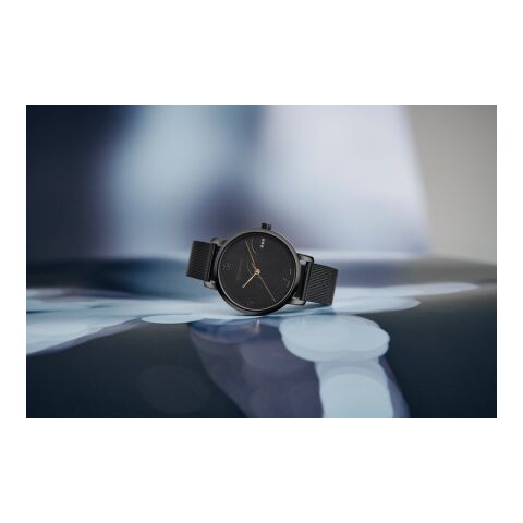 Wenger Metropolitan Donnissima Schwarz Uhr ohne Werbeanbringung