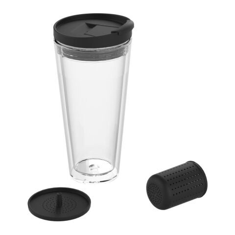 Isolierbecher &quot;Mocha&quot; mit Teesieb transparent | ohne Werbeanbringung | Nicht verfügbar | Nicht verfügbar