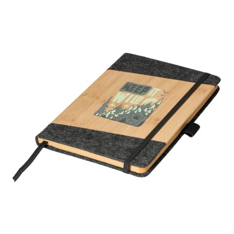 Notizbuch &quot;Script&quot;, A5 grau | ohne Werbeanbringung | Nicht verfügbar | Nicht verfügbar