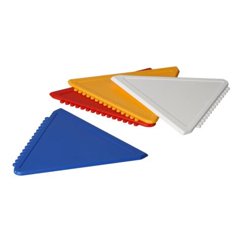 Eiskratzer &quot;Dreieck&quot; weiß | ohne Werbeanbringung | Nicht verfügbar | Nicht verfügbar