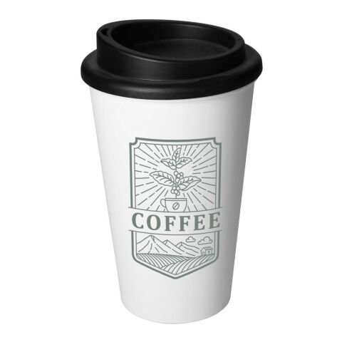 Kaffeebecher &quot;Premium&quot; weiß | ohne Werbeanbringung | Nicht verfügbar | Nicht verfügbar