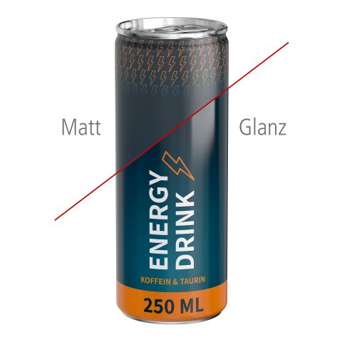 Energy Drink classic ohne Werbeanbringung | Folienetikett (Fullbody)