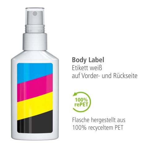 50 ml Spray - Lavendel-Spray - Body Label Weiß | ohne Werbeanbringung