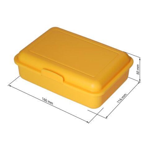 Vorratsdose &quot;School-Box&quot; mittel weiß | ohne Werbeanbringung | Nicht verfügbar | Nicht verfügbar