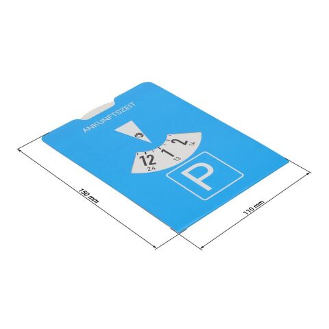 Papp-Parkscheibe &quot;Board&quot; blau | ohne Werbeanbringung | Nicht verfügbar | Nicht verfügbar