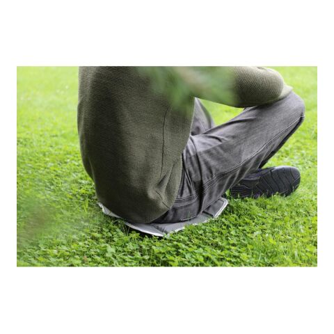 Sitzkissen "Ease" weiß/schwarz