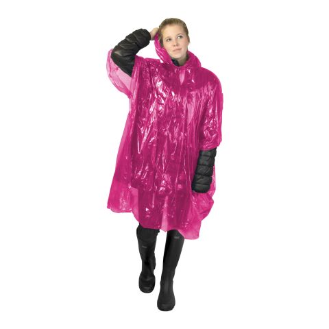 Ziva Regenponcho mit Hülle Standard | rosa | ohne Werbeanbringung | Nicht verfügbar | Nicht verfügbar | Nicht verfügbar