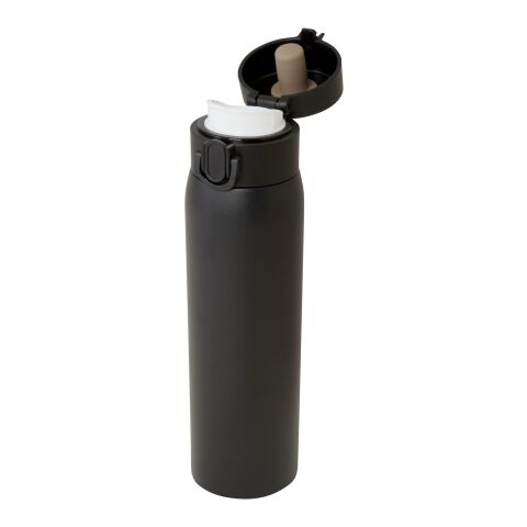 Sika 450 ml RCS-zertifizierte Isolierflasche aus recyceltem Edelstahl Standard | schwarz | ohne Werbeanbringung | Nicht verfügbar | Nicht verfügbar