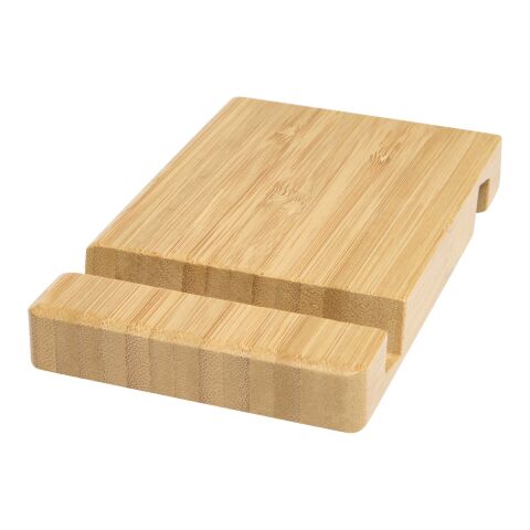 Bubup Bambus 2-winklige Tablet- und Smartphonehalterung Standard | holz | ohne Werbeanbringung | Nicht verfügbar | Nicht verfügbar