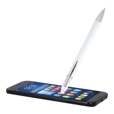 Kish Kugelschreiber mit silbernem Finish  Standard | weiss | ohne Werbeanbringung | Nicht verfügbar | Nicht verfügbar