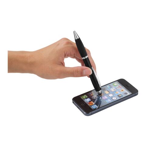 Nash Stylus Kugelschreiber farbig mit schwarzem Griff Standard | schwarz | ohne Werbeanbringung | Nicht verfügbar | Nicht verfügbar