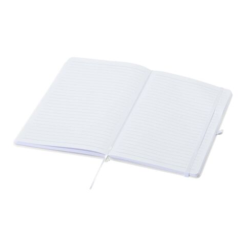 Spectrum A5 Notizbuch mit Hardcover aus recyceltem Material weiß