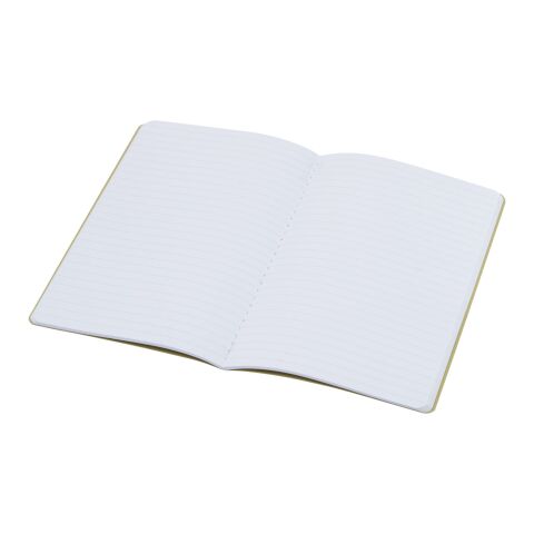 Fabia Notizbuch mit Cover aus Crush Papier Standard | olive | ohne Werbeanbringung | Nicht verfügbar | Nicht verfügbar