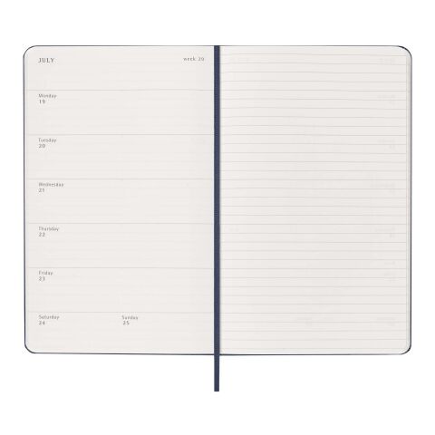 Moleskine 12M Hardcover Wochenplaner Standard | saphir | ohne Werbeanbringung | Nicht verfügbar | Nicht verfügbar