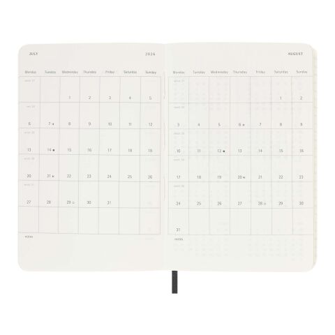 Moleskine Softcover 12 Monate Wochenkalender, Pocket-Format Standard | schwarz | ohne Werbeanbringung | Nicht verfügbar | Nicht verfügbar