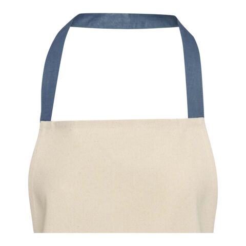 Nia 200 g/m² Schürze aus recycelter Baumwolle Standard | eisblau | ohne Werbeanbringung | Nicht verfügbar | Nicht verfügbar | Nicht verfügbar