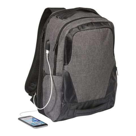 Overland 17-Zoll-TSA-Computer-Rucksack mit USB-Anschluss Standard | charcoal | ohne Werbeanbringung | Nicht verfügbar | Nicht verfügbar | Nicht verfügbar