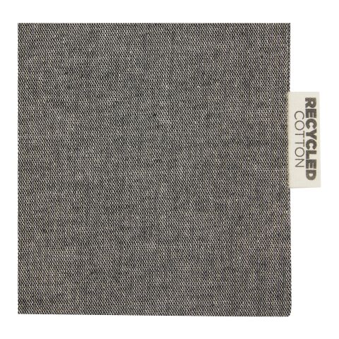 Pheebs 150 g/m² GRS Geschenkbeutel aus Recyclingbaumwolle groß 4 l Standard | heather schwarz | ohne Werbeanbringung | Nicht verfügbar | Nicht verfügbar | Nicht verfügbar