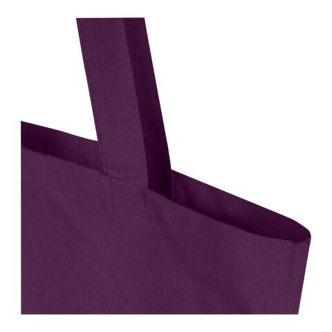 Madras Blend 140 g/m² Tragetasche aus GRS-recycelter Baumwolle 7L Standard | lila | ohne Werbeanbringung | Nicht verfügbar | Nicht verfügbar | Nicht verfügbar