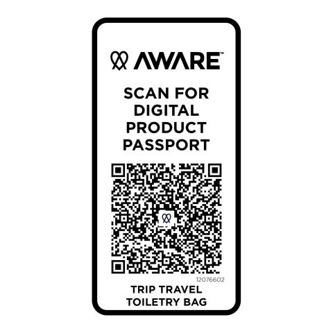 Trip Aware™ Recycelter Reisekulturbeutel 6 L Standard | offwhite | ohne Werbeanbringung | Nicht verfügbar | Nicht verfügbar | Nicht verfügbar