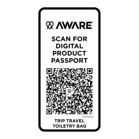 Trip Aware™ Recycelter Reisekulturbeutel 6 L Standard | blau | ohne Werbeanbringung | Nicht verfügbar | Nicht verfügbar | Nicht verfügbar
