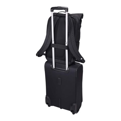 Case Logic Variate 17&quot; erweiterbarer Rolltop Laptop Rucksack aus recyceltem Material Standard | schwarz | ohne Werbeanbringung | Nicht verfügbar | Nicht verfügbar | Nicht verfügbar
