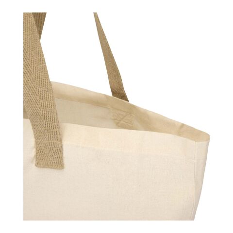 Sierra 140 g/m² Faltbare Tragetasche aus GRS recycelter Baumwolle 7L Standard | natur-natur | ohne Werbeanbringung | Nicht verfügbar | Nicht verfügbar | Nicht verfügbar