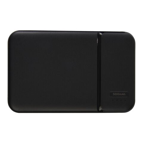 Loop 5000 mAh Powerbank aus recyceltem Kunststoff Standard | schwarz | ohne Werbeanbringung | Nicht verfügbar | Nicht verfügbar