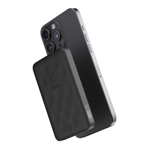 Xtorm FS5W051 5000 mAh magnetische kabellose Powerbank Standard | schwarz | ohne Werbeanbringung | Nicht verfügbar | Nicht verfügbar
