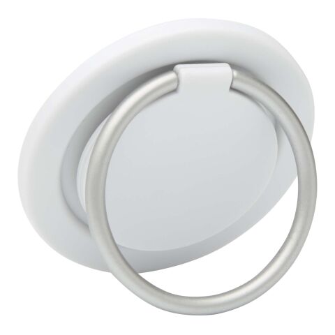 Albali Magnetische Smartphonehalterung aus recyceltem Kunststoff mit Ringständer Standard | weiss | ohne Werbeanbringung | Nicht verfügbar | Nicht verfügbar