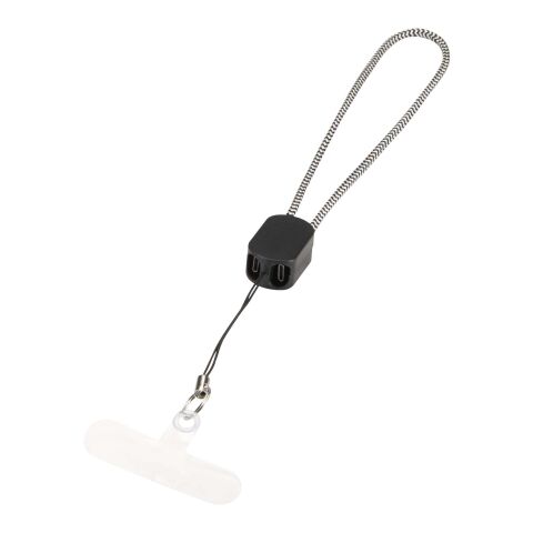 Arich RCS-Handschlaufe aus recyceltem Material mit integriertem 20-W-Ladekabel (Typ C) schwarz