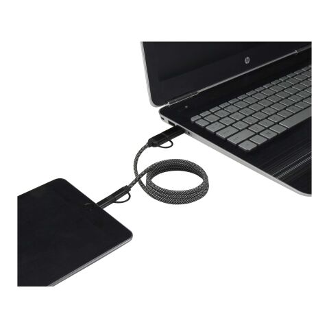 SMART 65 W, 100 cm, RCS-zertifiziertes magnetisches 5-in-1-Ladekabel schwarz
