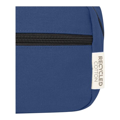 Joey Kosmetiktasche aus GRS recyceltem Canvas 3,5 L Standard | navy | ohne Werbeanbringung | Nicht verfügbar | Nicht verfügbar | Nicht verfügbar