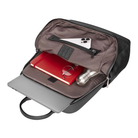 Moleskine Classic Rucksack aus Leder Standard | schwarz | ohne Werbeanbringung | Nicht verfügbar | Nicht verfügbar