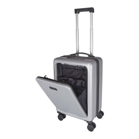 Rover Pro 20" Kabinentrolley aus recyceltem GRS-Material 40 L Standard | Silber | ohne Werbeanbringung | Nicht verfügbar | Nicht verfügbar