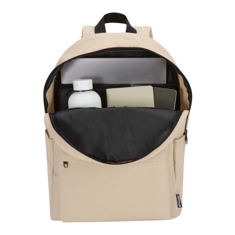 Byron 14&quot; GRS-recycelter City Laptop Rucksack 14 L Standard | Oatmeal | ohne Werbeanbringung | Nicht verfügbar | Nicht verfügbar | Nicht verfügbar