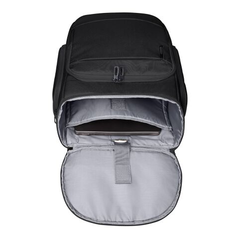 Halfar Notebook-Rucksack SOLID schwarz | ohne Werbeanbringung
