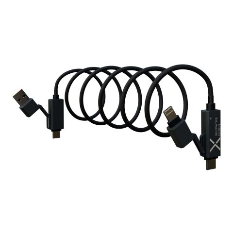 SCX.design C59 100 W magnetisches Silikon Ladekabel schwarz | Not applicable | ohne Werbeanbringung | Nicht verfügbar | Nicht verfügbar