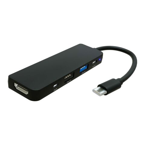 SCX.design H17 5 in 1 USB Hub schwarz | ohne Werbeanbringung | Nicht verfügbar | Nicht verfügbar