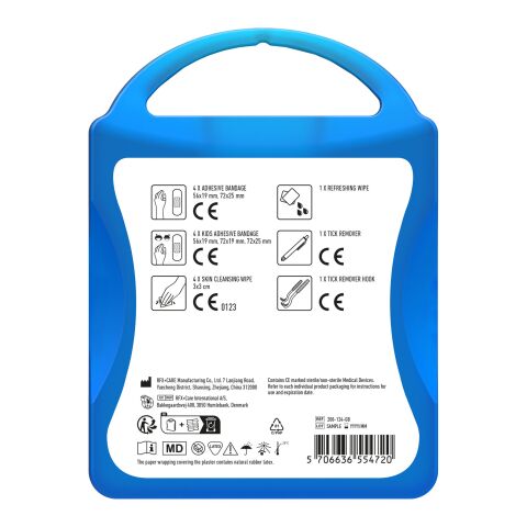 MyKit Zecken Set transparent blau | Nicht verfügbar | ohne Werbeanbringung | Nicht verfügbar | Nicht verfügbar