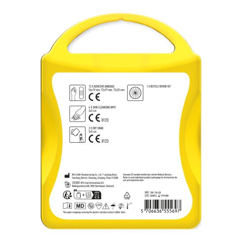 MyKit Fahrrad Reparatur transparent gelb | ohne Werbeanbringung | Nicht verfügbar | Nicht verfügbar