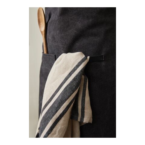 VINGA Tome Schürze aus GRS recyceltem Canvas schwarz | ohne Werbeanbringung | Nicht verfügbar | Nicht verfügbar | Nicht verfügbar