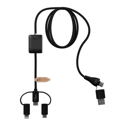 SCX.design C48 CarPlay 5-in-1 Ladekabel mit Leuchtlogo Standard | schwarz | ohne Werbeanbringung | Nicht verfügbar | Nicht verfügbar